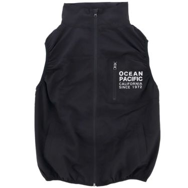 オーシャンパシフィック メンズ 空調ウェア ベスト ブラック