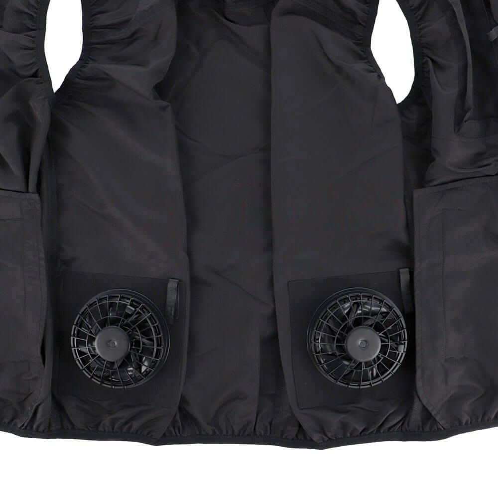 オーシャンパシフィック メンズ 空調ウェア ベスト 詳細8