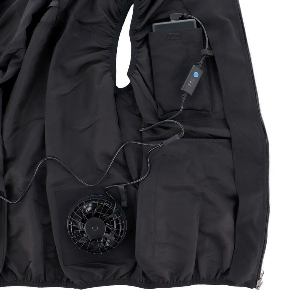 オーシャンパシフィック メンズ 空調ウェア ベスト 詳細10