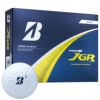 ブリヂストン TOUR B JGR 2025年モデル　ゴルフボール 1ダース（12球入り）　ホワイト ホワイト