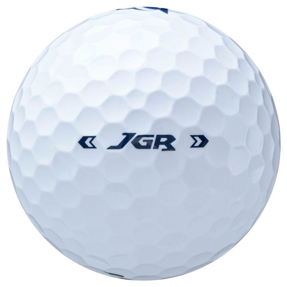 ブリヂストン TOUR B JGR 2025年モデル　ゴルフボール 1ダース（12球入り）　ホワイト 詳細4