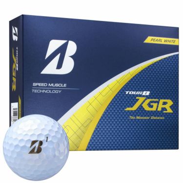 ブリヂストン TOUR B JGR 2025年モデル　ゴルフボール 1ダース（12球入り）　パールホワイト 詳細1
