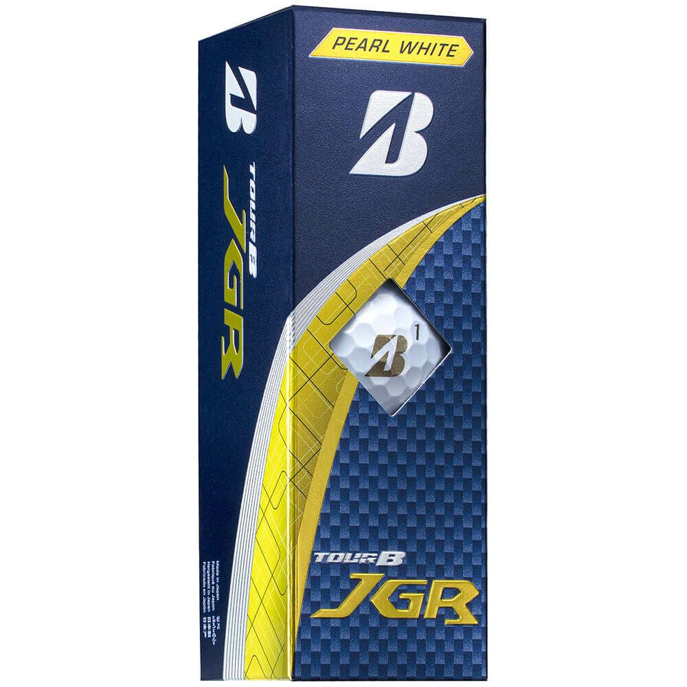ブリヂストン TOUR B JGR 2025年モデル　ゴルフボール 1ダース（12球入り）　パールホワイト 詳細2