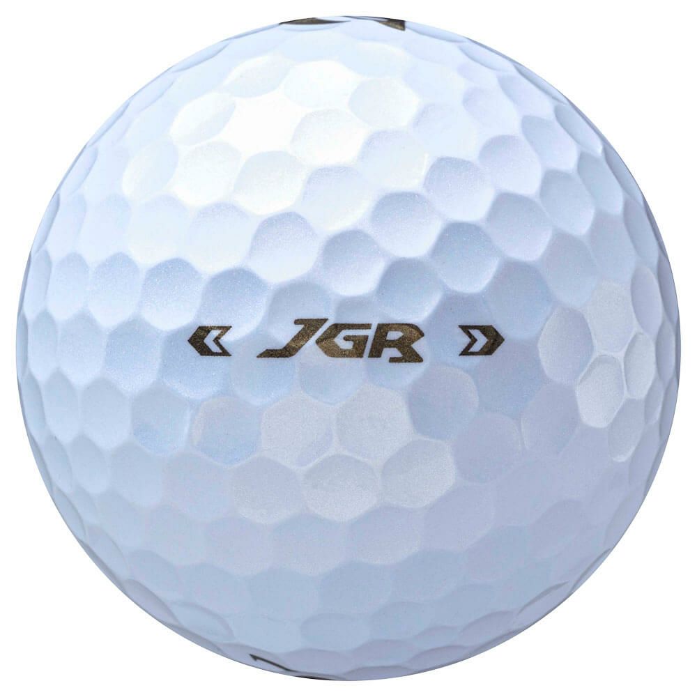ブリヂストン TOUR B JGR 2025年モデル　ゴルフボール 1ダース（12球入り）　パールホワイト 詳細4