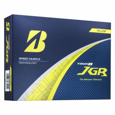 ブリヂストン TOUR B JGR 2025年モデル　ゴルフボール 1ダース（12球入り）　イエロー 詳細1