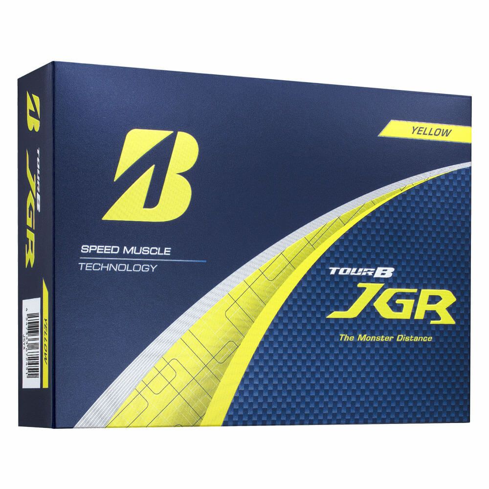 ブリヂストン TOUR B JGR 2025年モデル　ゴルフボール 1ダース（12球入り）　イエロー 詳細1