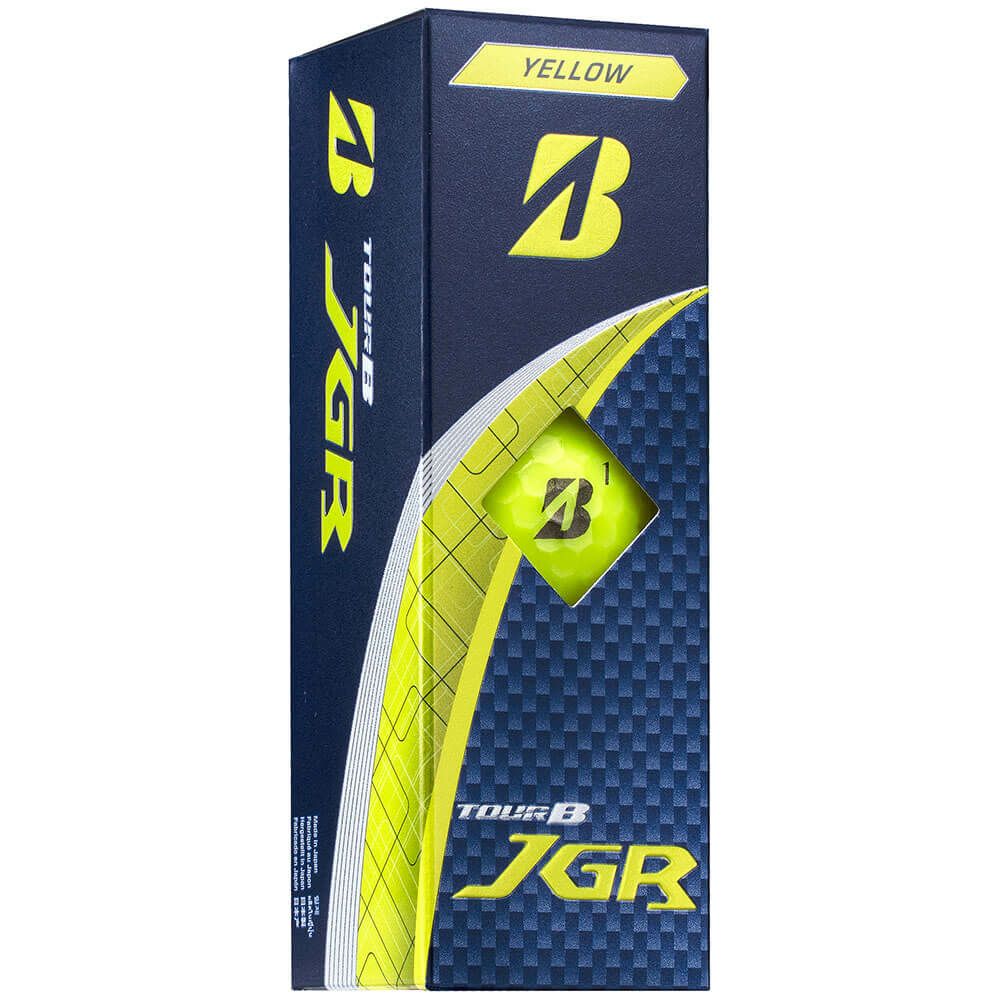 ブリヂストン TOUR B JGR 2025年モデル　ゴルフボール 1ダース（12球入り）　イエロー 詳細2