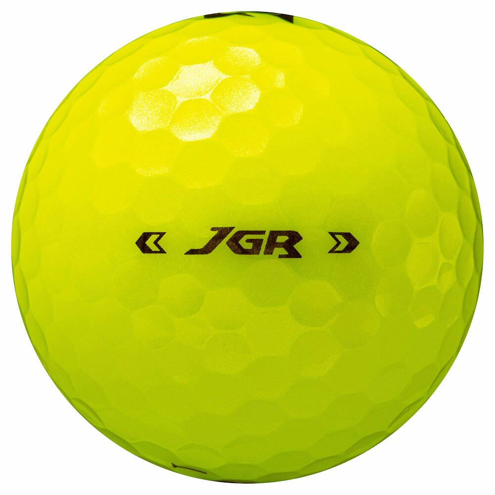 ブリヂストン TOUR B JGR 2025年モデル　ゴルフボール 1ダース（12球入り）　イエロー 詳細4