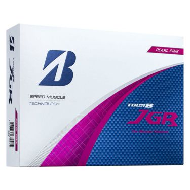 ブリヂストン TOUR B JGR 2025年モデル　ゴルフボール 1ダース（12球入り）　パールピンク 詳細1