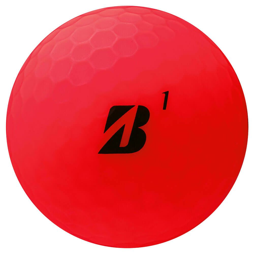 ブリヂストン TOUR B JGR 2025年モデル　ゴルフボール 1ダース（12球入り）　マットレッド 詳細3