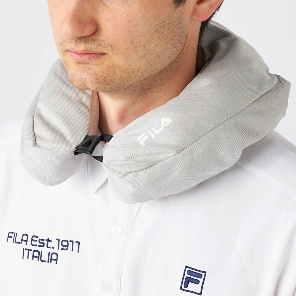 フィラ FILA　氷のう ネッククーラー 755-998 LGY ライトグレー　2025年モデル 詳細2