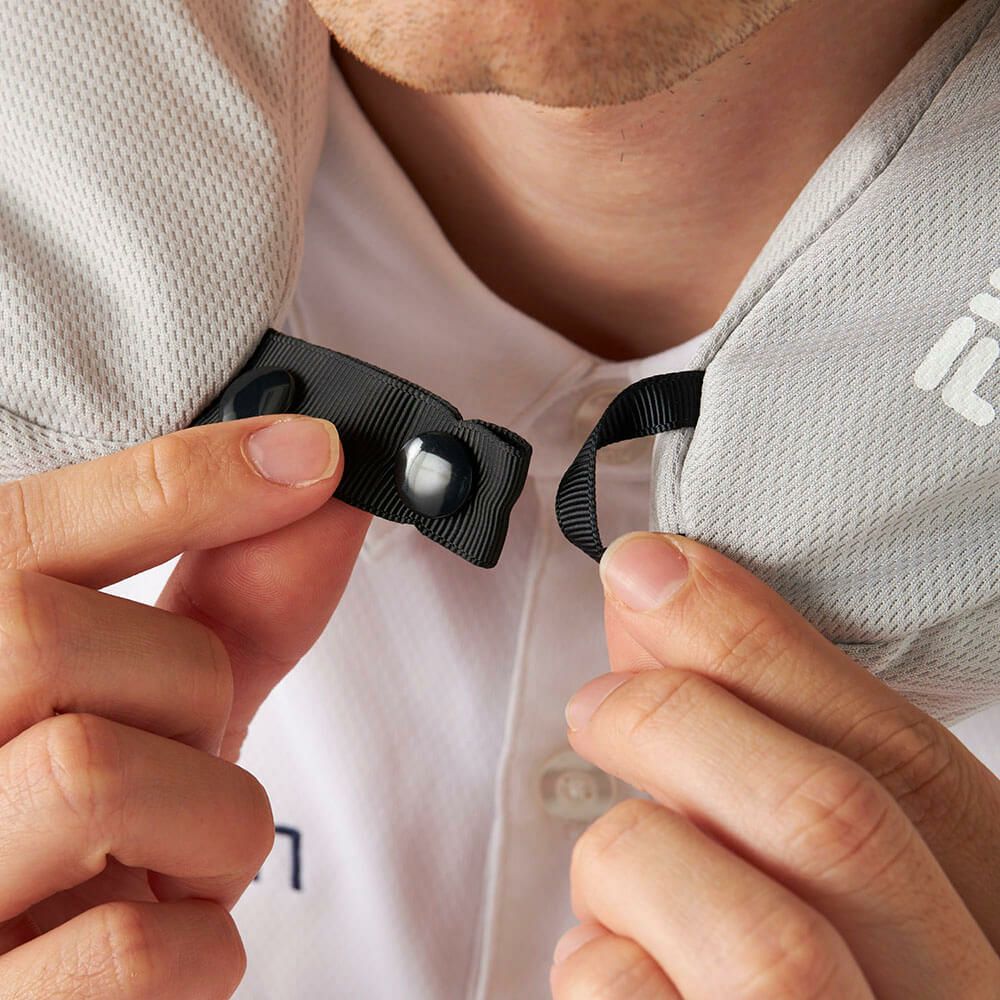 フィラ FILA　氷のう ネッククーラー 755-998 LGY ライトグレー　2025年モデル 詳細5