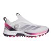 アディダス adidas　アディゼロ ゼッドジー 25 ボア メンズ スパイクレス ゴルフシューズ NLK60 JQ7726　2025年モデル グレー/プリラブドインク/ピンク