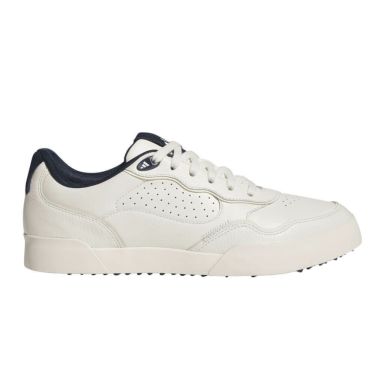 アディダス adidas　レトロクロス 25 メンズ スパイクレス ゴルフシューズ NLK88 JP8521　2025年モデル ホワイト/インディゴ/ホワイト