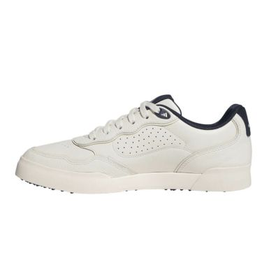 アディダス adidas　レトロクロス 25 メンズ スパイクレス ゴルフシューズ NLK88 JP8521　2025年モデル ホワイト/インディゴ/ホワイト 詳細3