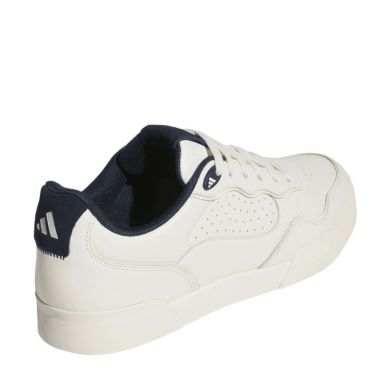 アディダス adidas　レトロクロス 25 メンズ スパイクレス ゴルフシューズ NLK88 JP8521　2025年モデル ホワイト/インディゴ/ホワイト 詳細5