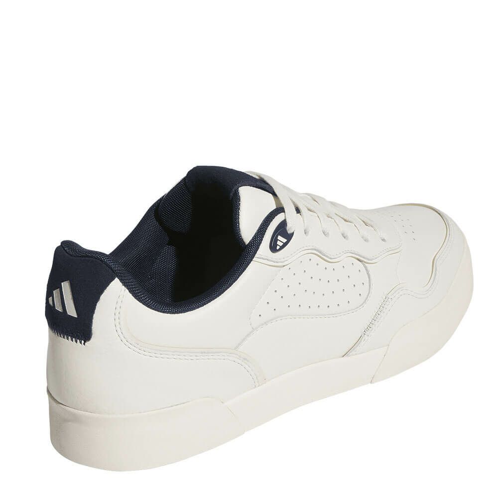 アディダス adidas　レトロクロス 25 メンズ スパイクレス ゴルフシューズ NLK88 JP8521　2025年モデル ホワイト/インディゴ/ホワイト 詳細5