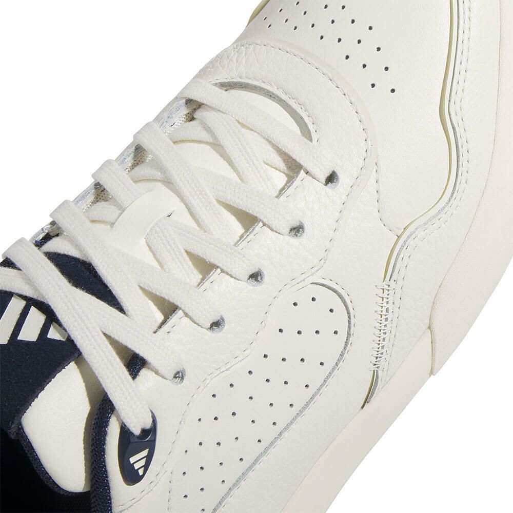 アディダス adidas　レトロクロス 25 メンズ スパイクレス ゴルフシューズ NLK88 JP8521　2025年モデル ホワイト/インディゴ/ホワイト 詳細6