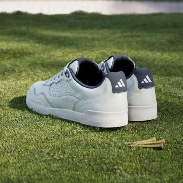 アディダス adidas　レトロクロス 25 メンズ スパイクレス ゴルフシューズ NLK88 JP8521　2025年モデル ホワイト/インディゴ/ホワイト 詳細9