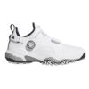 アディダス adidas　コードカオス25 ミッド ボア スパイクレス ゴルフシューズ NQX22 JP5185　2025年モデル ホワイト/ホワイト/ブラック