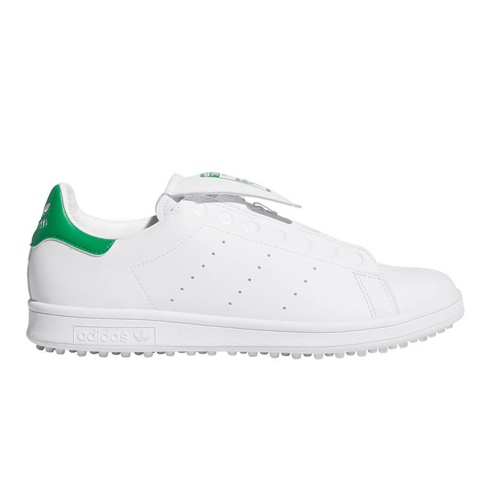 アディダス adidas　スタンスミス STAN SMITH　ボア スパイクレス ゴルフシューズ NQX25 JP5192　2025年モデル ホワイト/ホワイト/グリーン