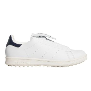 アディダス adidas　スタンスミス STAN SMITH　ボア スパイクレス ゴルフシューズ NQX25 JP5193　2025年モデル ホワイト/ホワイト/インディゴ