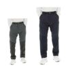 マンシングウェア Munsingwear　メンズ 生地切替 中綿 ストレッチ ボンディング ロングパンツ MG4FLP26M　2024年モデル