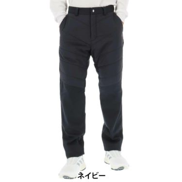 マンシングウェア Munsingwear　メンズ 生地切替 中綿 ストレッチ ボンディング ロングパンツ MG4FLP26M　2024年モデル 詳細9