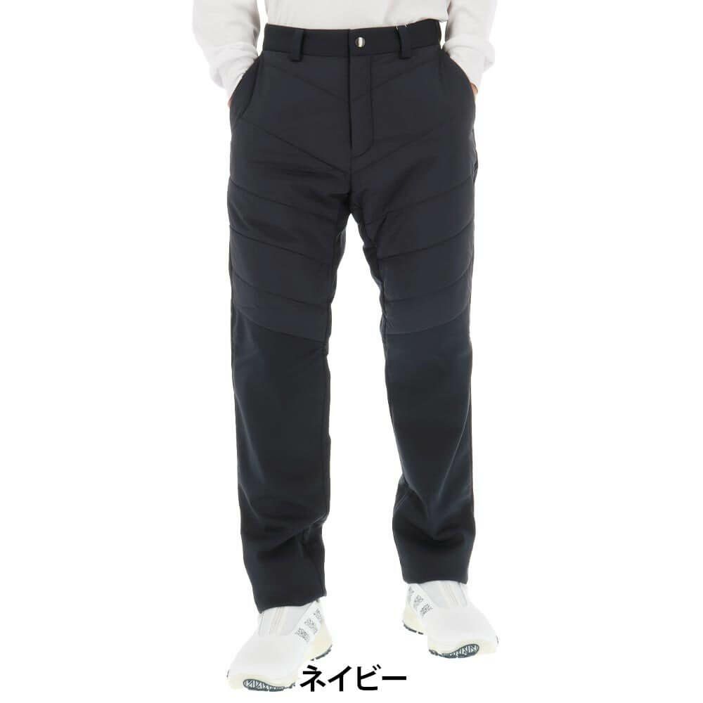 マンシングウェア Munsingwear　メンズ 生地切替 中綿 ストレッチ ボンディング ロングパンツ MG4FLP26M　2024年モデル 詳細9