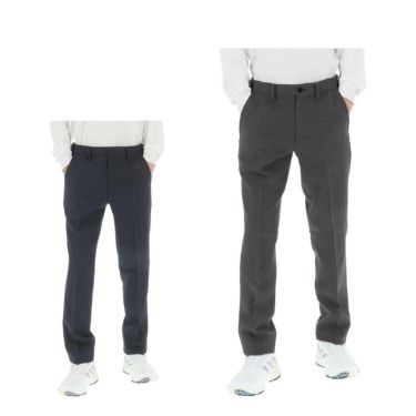 マンシングウェア Munsingwear　メンズ 千鳥柄 ストレッチ ロングパンツ MG4FLP80M　2024年モデル