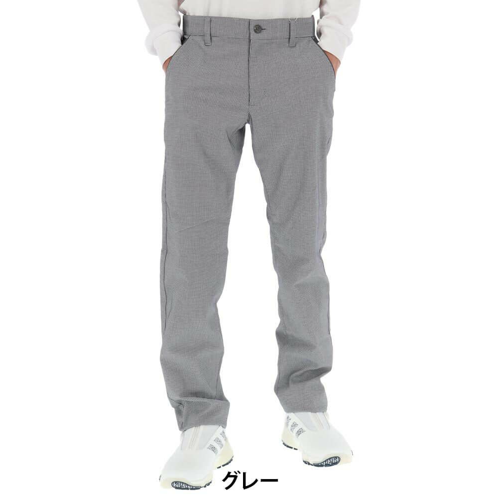 ルコック Le coq sportif　メンズ ロゴ刺繍 ストレッチ ドビー素材 ロングパンツ LG4FLP00M　2024年モデル 詳細1