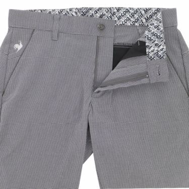 ルコック Le coq sportif　メンズ ロゴ刺繍 ストレッチ ドビー素材 ロングパンツ LG4FLP00M　2024年モデル 詳細5