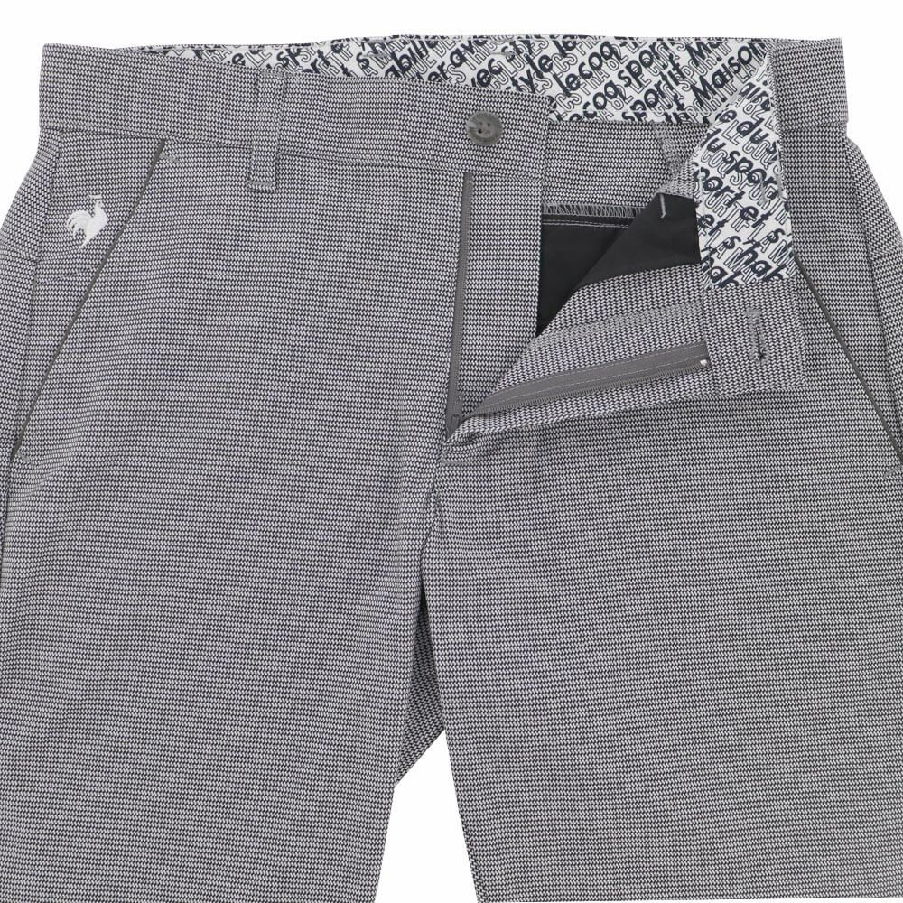 ルコック Le coq sportif　メンズ ロゴ刺繍 ストレッチ ドビー素材 ロングパンツ LG4FLP00M　2024年モデル 詳細5