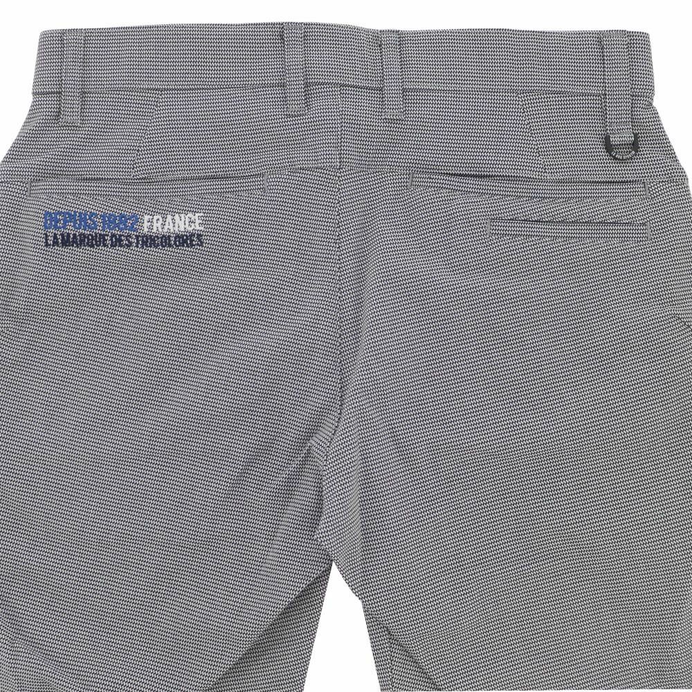 ルコック Le coq sportif　メンズ ロゴ刺繍 ストレッチ ドビー素材 ロングパンツ LG4FLP00M　2024年モデル 詳細6