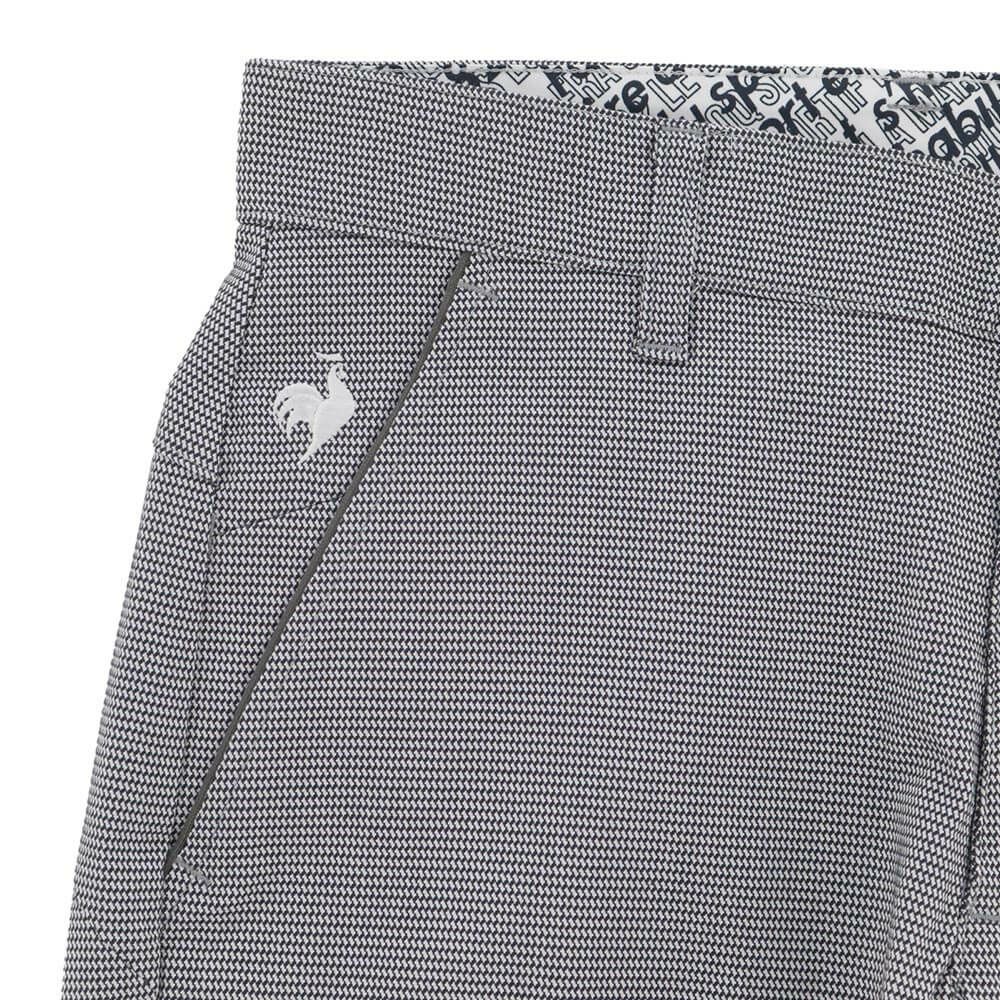 ルコック Le coq sportif　メンズ ロゴ刺繍 ストレッチ ドビー素材 ロングパンツ LG4FLP00M　2024年モデル 詳細7