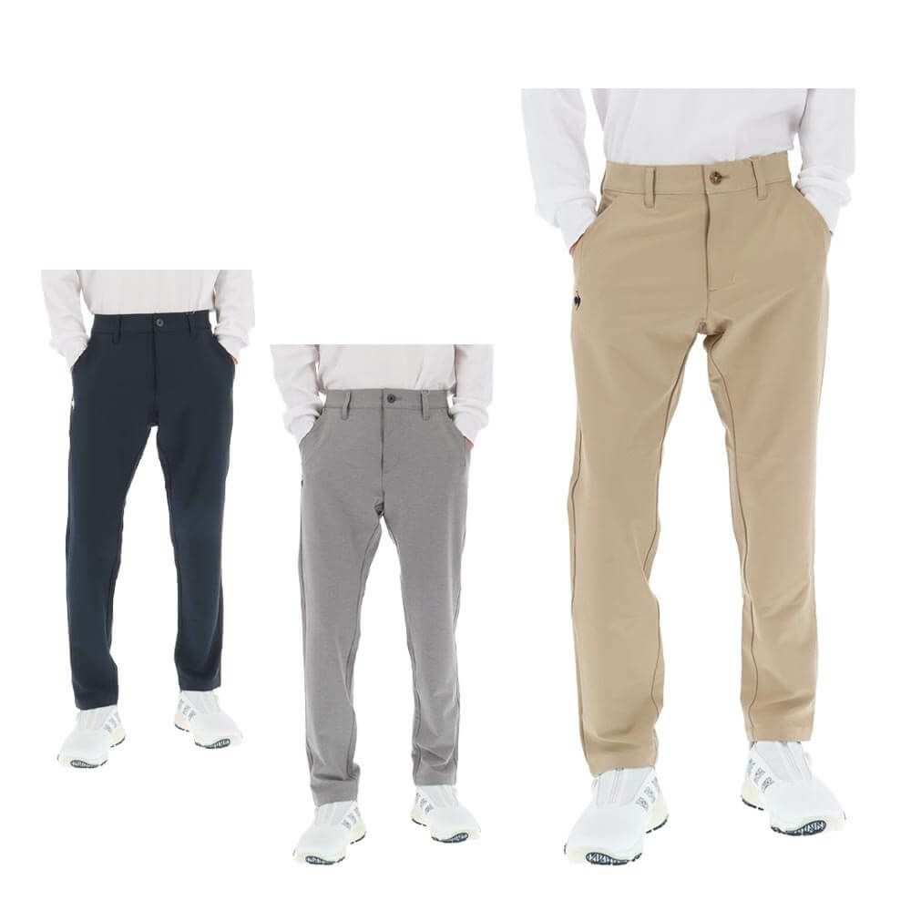 ルコック Le coq sportif　メンズ ストレッチ 9分丈 テーパード パンツ LG4FLP51M　2024年モデル