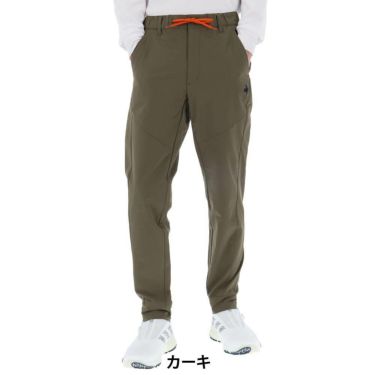 ルコック Le coq sportif　メンズ ストレッチ ロゴ刺繍 ジョガーパンツ LG4FLP53M　2024年モデル 詳細1