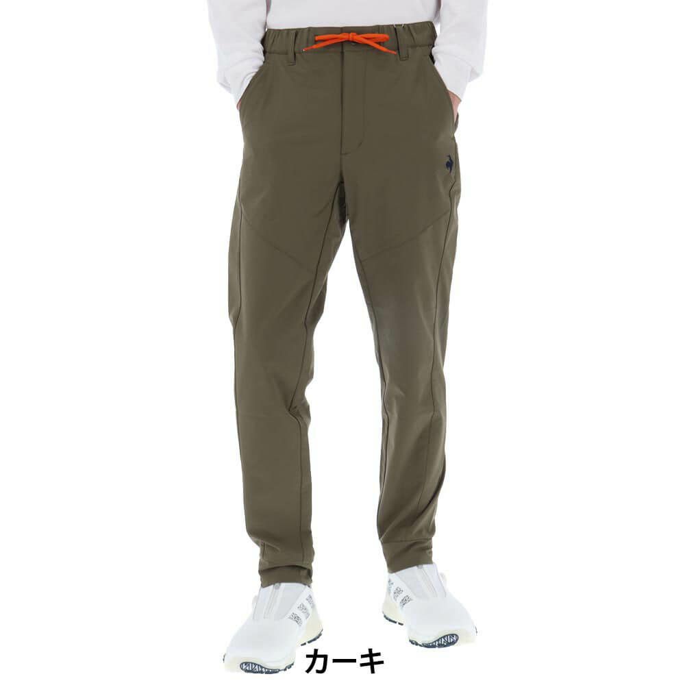 ルコック Le coq sportif　メンズ ストレッチ ロゴ刺繍 ジョガーパンツ LG4FLP53M　2024年モデル 詳細1