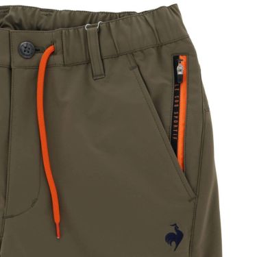 ルコック Le coq sportif　メンズ ストレッチ ロゴ刺繍 ジョガーパンツ LG4FLP53M　2024年モデル 詳細4