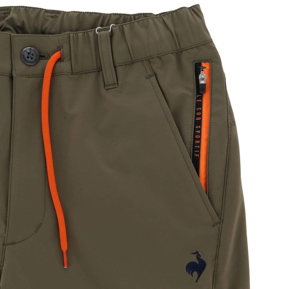 ルコック Le coq sportif　メンズ ストレッチ ロゴ刺繍 ジョガーパンツ LG4FLP53M　2024年モデル 詳細4