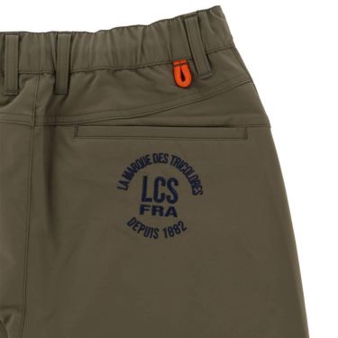 ルコック Le coq sportif　メンズ ストレッチ ロゴ刺繍 ジョガーパンツ LG4FLP53M　2024年モデル 詳細5