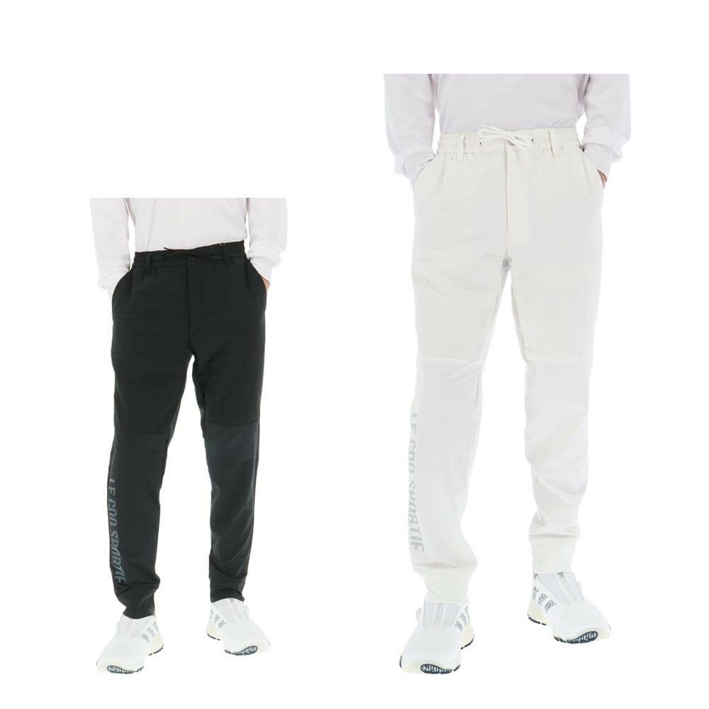 ルコック Le coq sportif　メンズ 撥水 防風 裏起毛 中わた ジョガーパンツ LG4FLPQ0M　2024年モデル