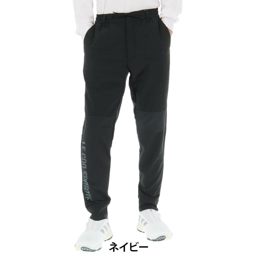 ルコック Le coq sportif　メンズ 撥水 防風 裏起毛 中わた ジョガーパンツ LG4FLPQ0M　2024年モデル 詳細1