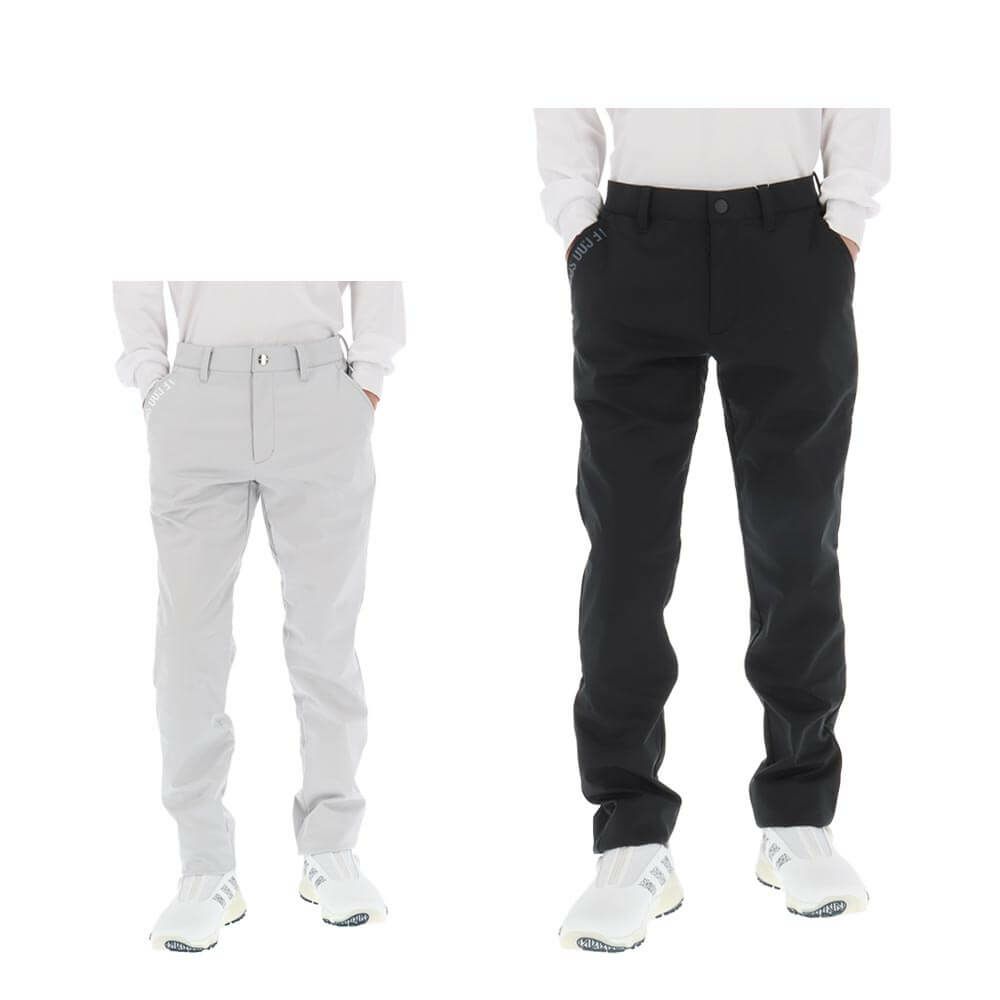 ルコック Le coq sportif　メンズ 撥水 ストレッチ 裏フリース ボンディング ロングパンツ LG4FLPQ1M　2024年モデル