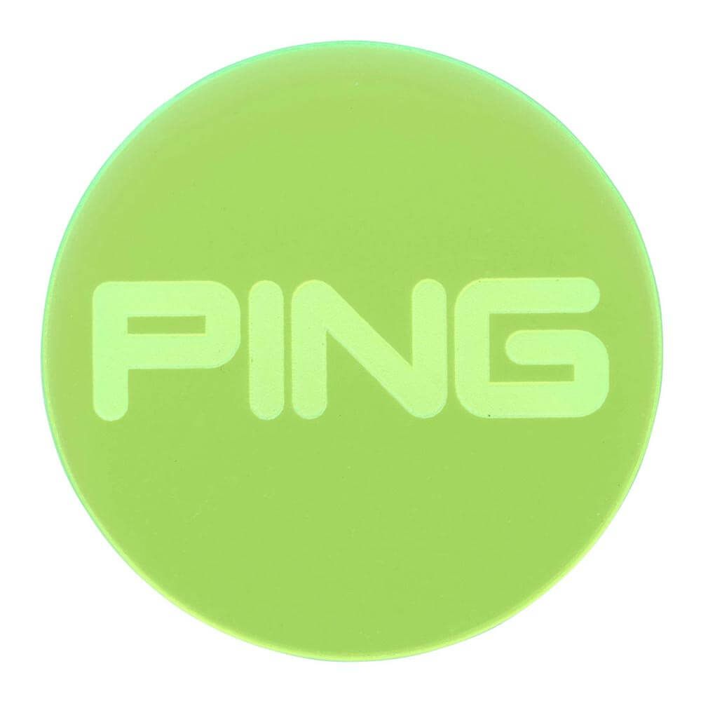 ピン PING　ネオンマーカー AC-U2508 01 グリーン　2025年モデル グリーン