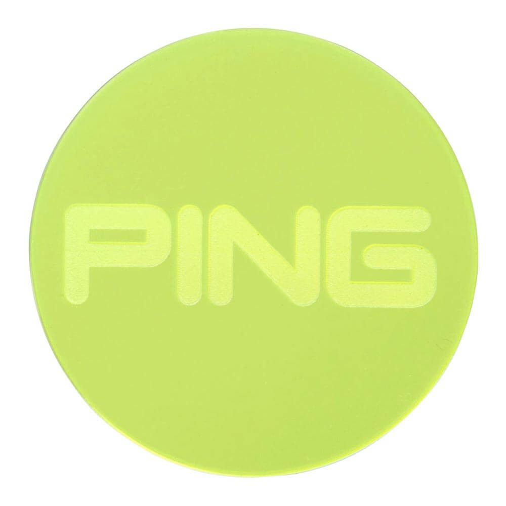 ピン PING　ネオンマーカー AC-U2508 03 イエロー　2025年モデル イエロー