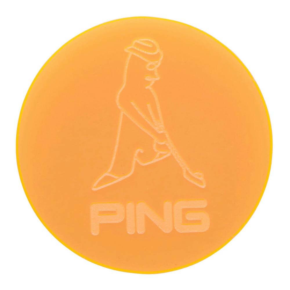 ピン PING　ネオンマーカー MR.PING AC-U2509 04 オレンジ　2025年モデル オレンジ