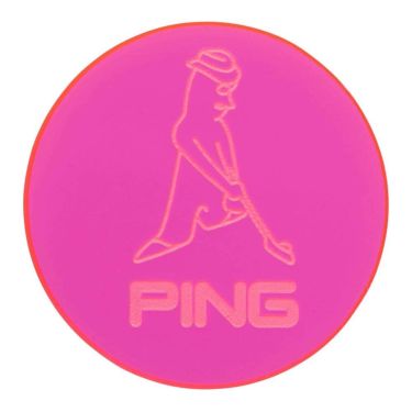 ピン PING　ネオンマーカー MR.PING AC-U2509 02 ピンク　2025年モデル ピンク