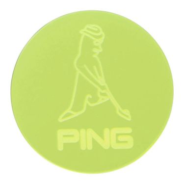 ピン PING　ネオンマーカー MR.PING AC-U2509 03 イエロー　2025年モデル イエロー