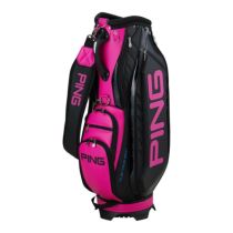 ピン PING　オーセンティックカート キャディバッグ CB-U2504 04 ブラック/ピンク　2025年モデル